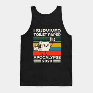 I Survived Toilet Paper Apocalypse 2020 Tank Top